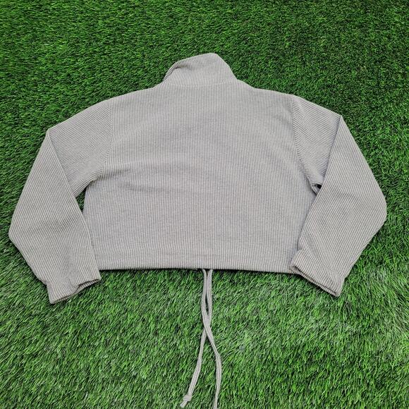 Vintage No-Limits Crop Ribbed Jacket Womens Small 20x16 USA - Picture 4 of 13